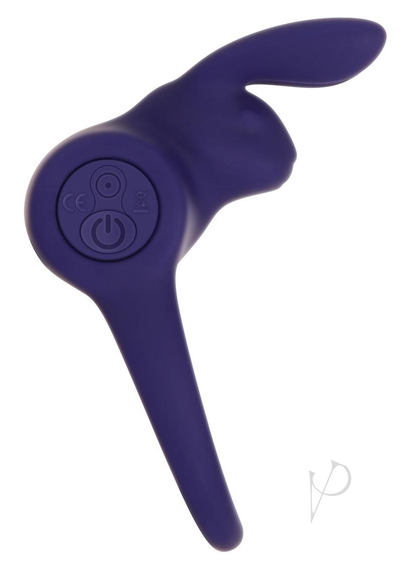 Aande Silicone Remote Rabbit Ring Purple