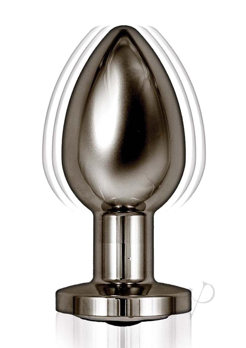 Ass-sation Remote Vibe Metal Plug Black