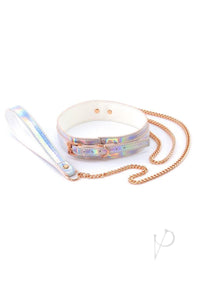 Cosmo Bondage Collar/leash Rainbow