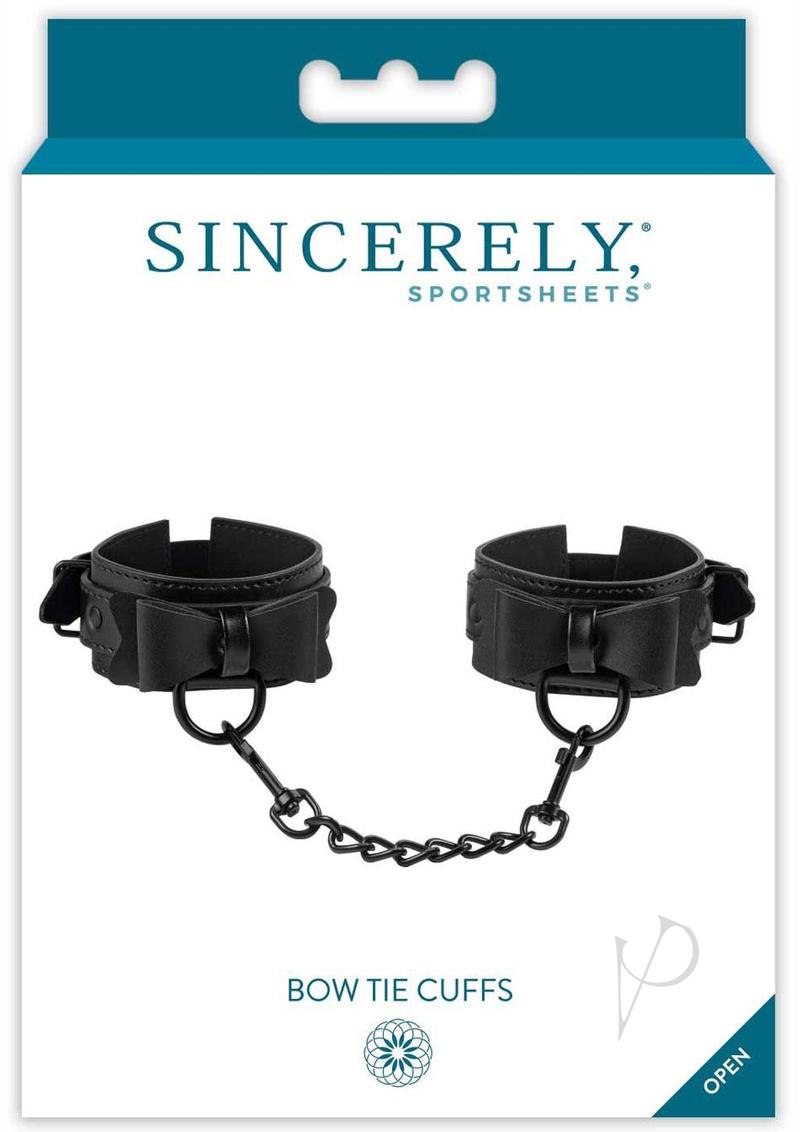 Sincerely Bow Tie Cuffs