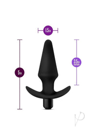 Anal Adv Platinum Silicone Vibe Plug