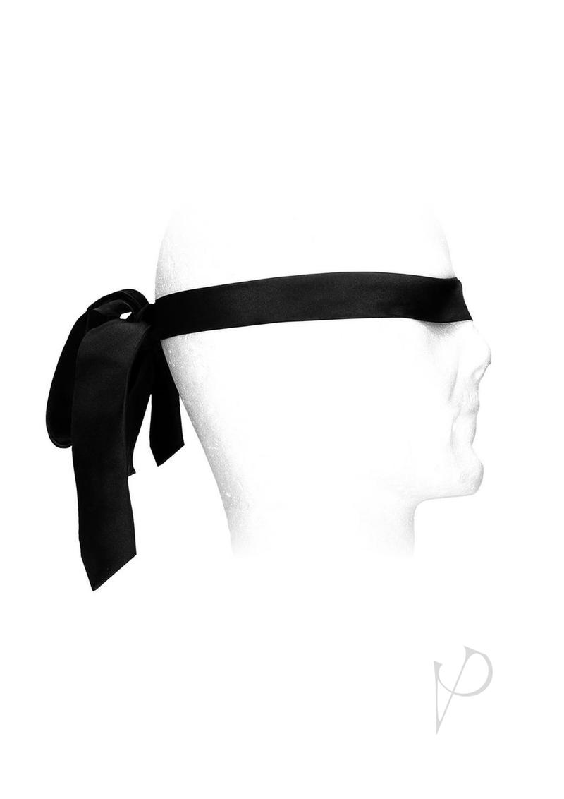 Ouch Satin Bondage Tie Black