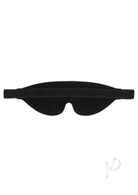 Ouch Bonded Leather Eye Mask Black