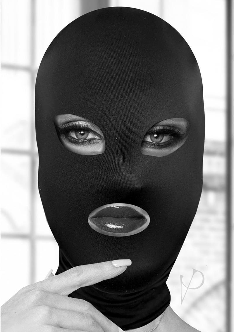 Ouch Subversion Mask Open Mouth/eyes Blk