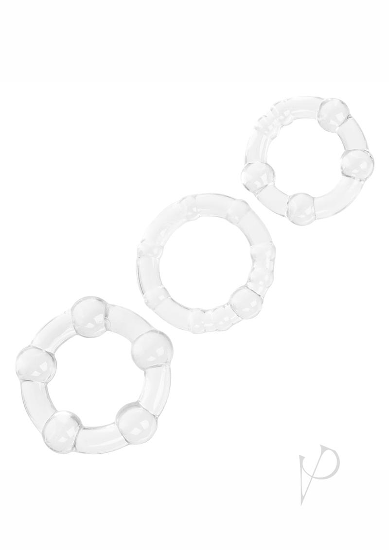 Silicone Island Rings-clear