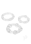 Silicone Island Rings-clear