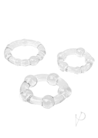 Silicone Island Rings-clear