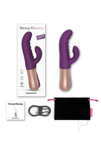 Sassy Bunny Purple Rain