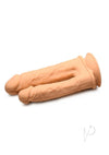 Fleshstixxx Silicone Dbl Dildo Tan
