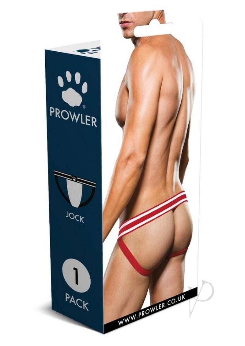 Prowler White/red Jock Lg