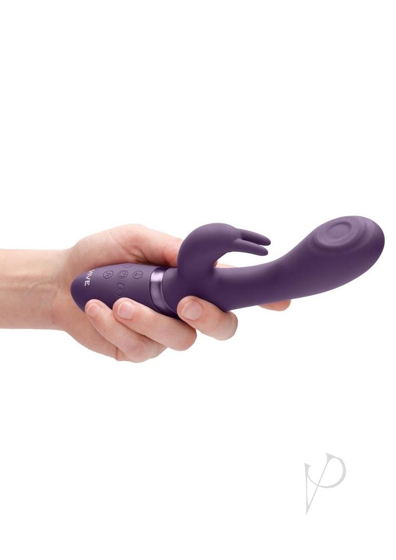 Vive Cato Pulse Gspot Rabbit Purp(disc)