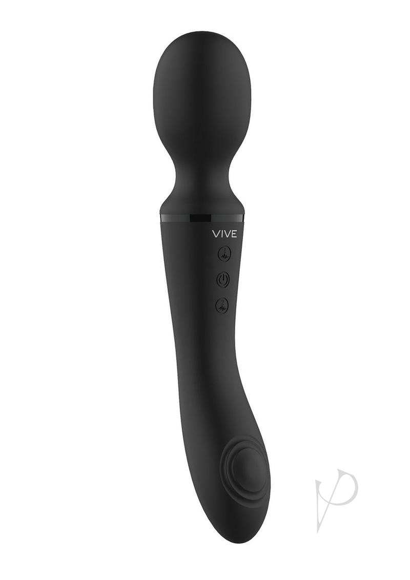 Vive Enora Wand and Vibrator Black(disc)