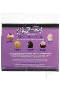 Goodhead Oral Delight Gel Cupcake 5pk