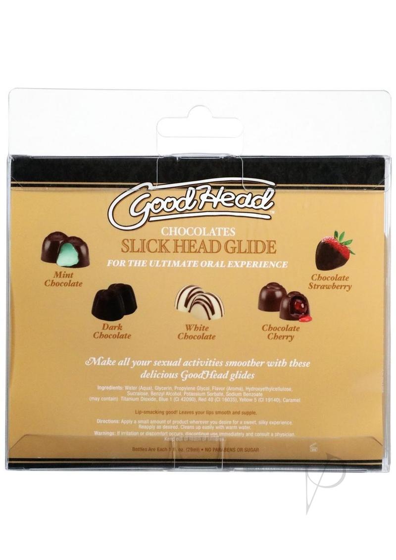 Goodhead Slick Head Glide Chocolate 5pk