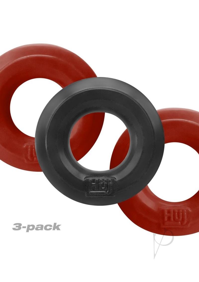 Huj3 3pk C-ring Cherry Multi