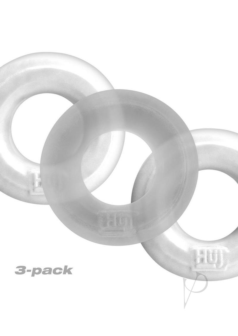 Huj3 3pk C-ring White Ice