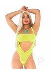 Rhinestone Mesh Bandeau/body Os 2pc Ylw