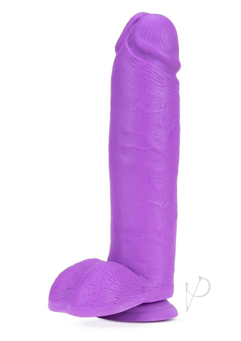 Neo Dual Density Dildo 10` Neon Pur(disc