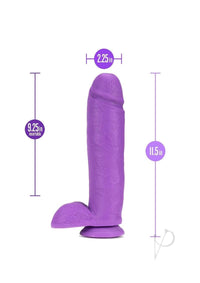 Neo Dual Density Dildo 11` Neon Purple