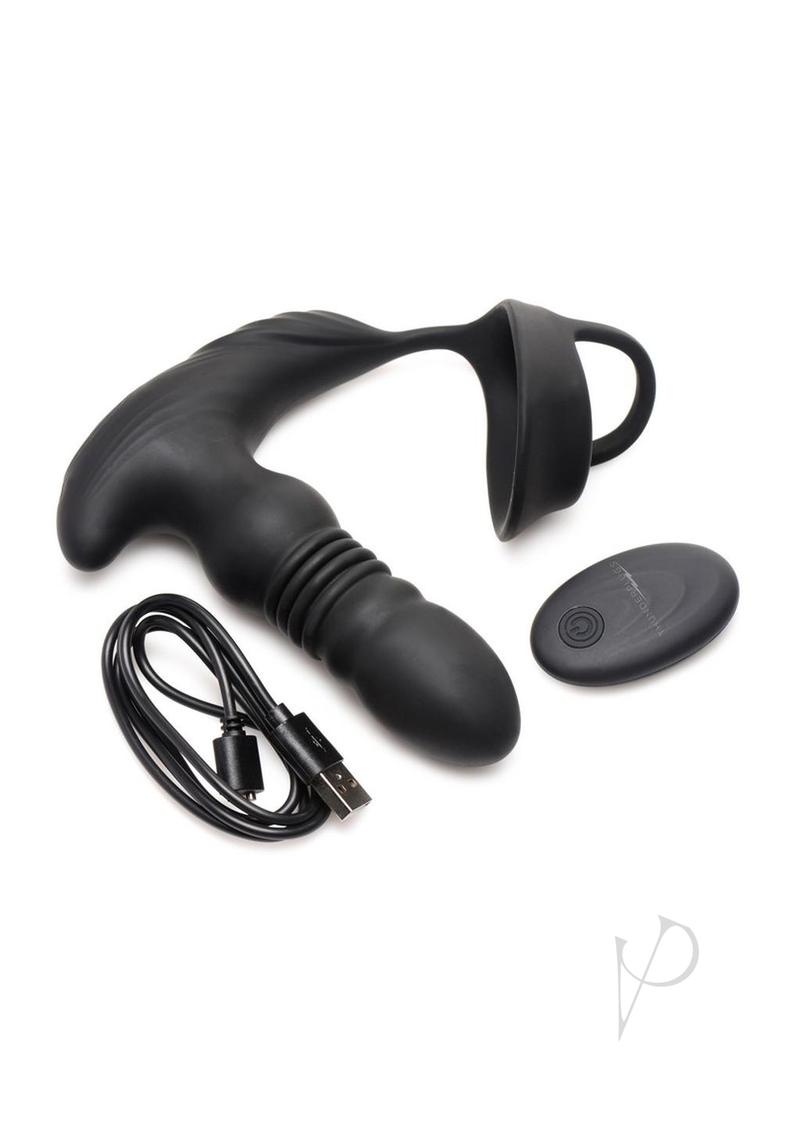 Thunder P Thrust Vibe W/cock Ball Strap