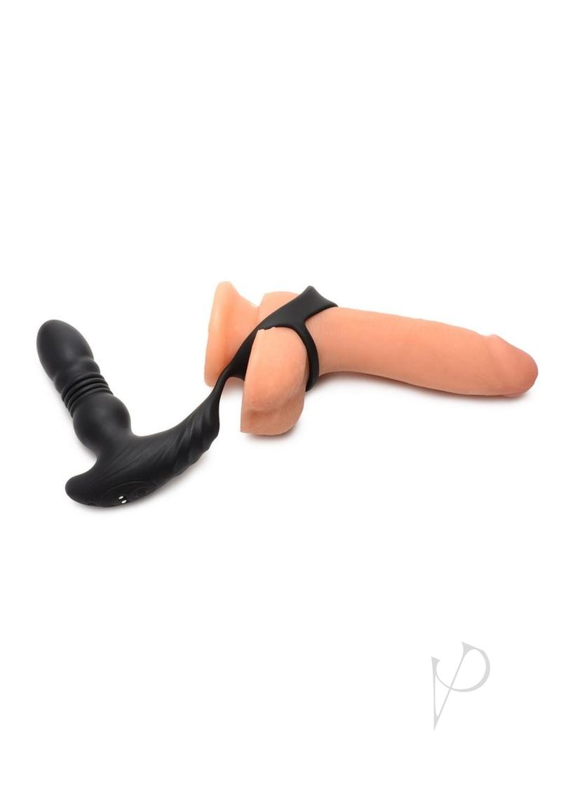 Thunder P Thrust Vibe W/cock Ball Strap