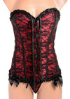 Ms Scarlet Seduction Corset Thong Lg