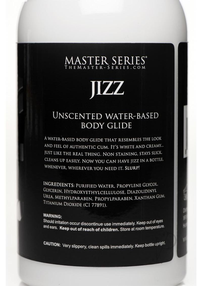 Ms Jizz Unscented Water Based Lube 16oz