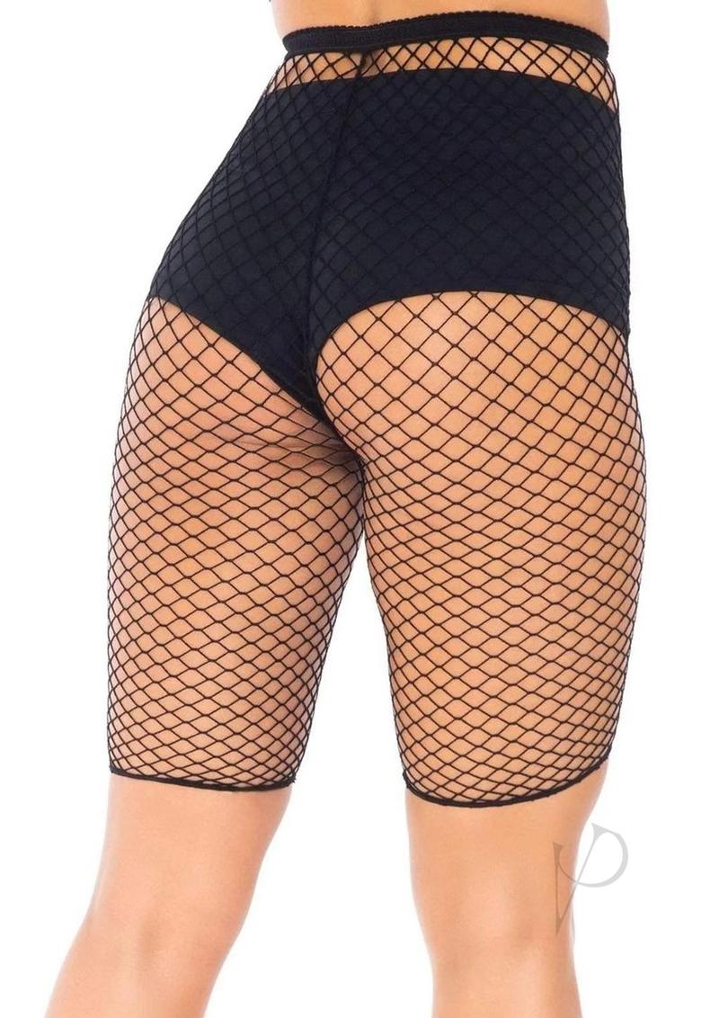 Industrial Net Biker Shorts Os Black