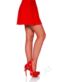 Spandex Industrial Net Tights Os Red