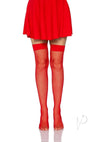 Nylon Fishnet Stocking Os Red