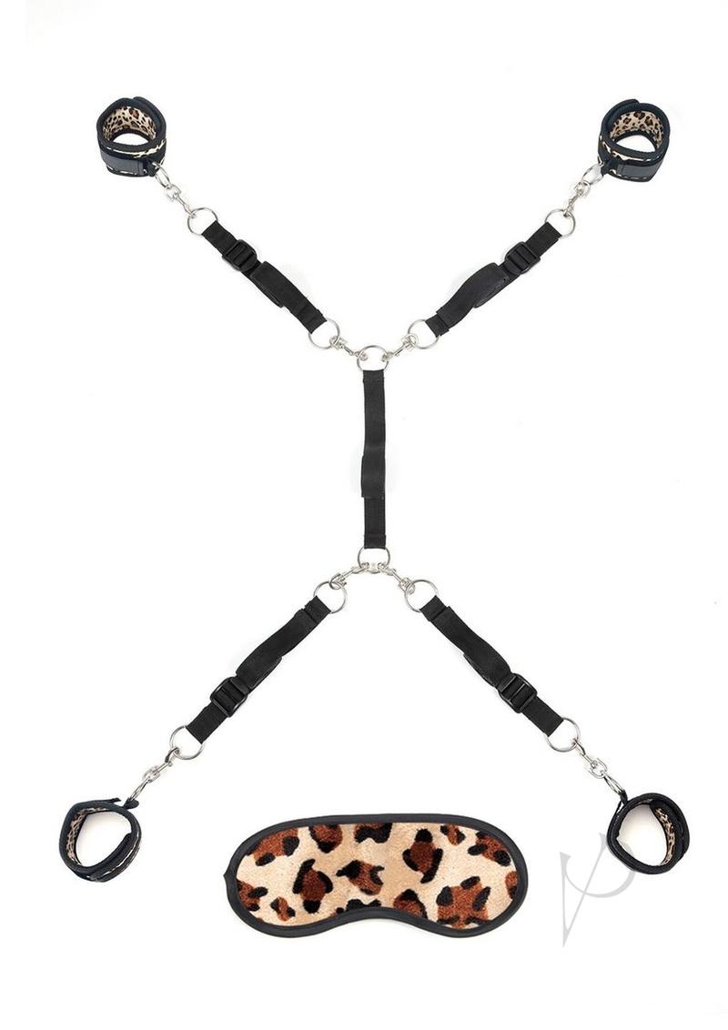 Lux F Bed Spreader 7pc Leopard