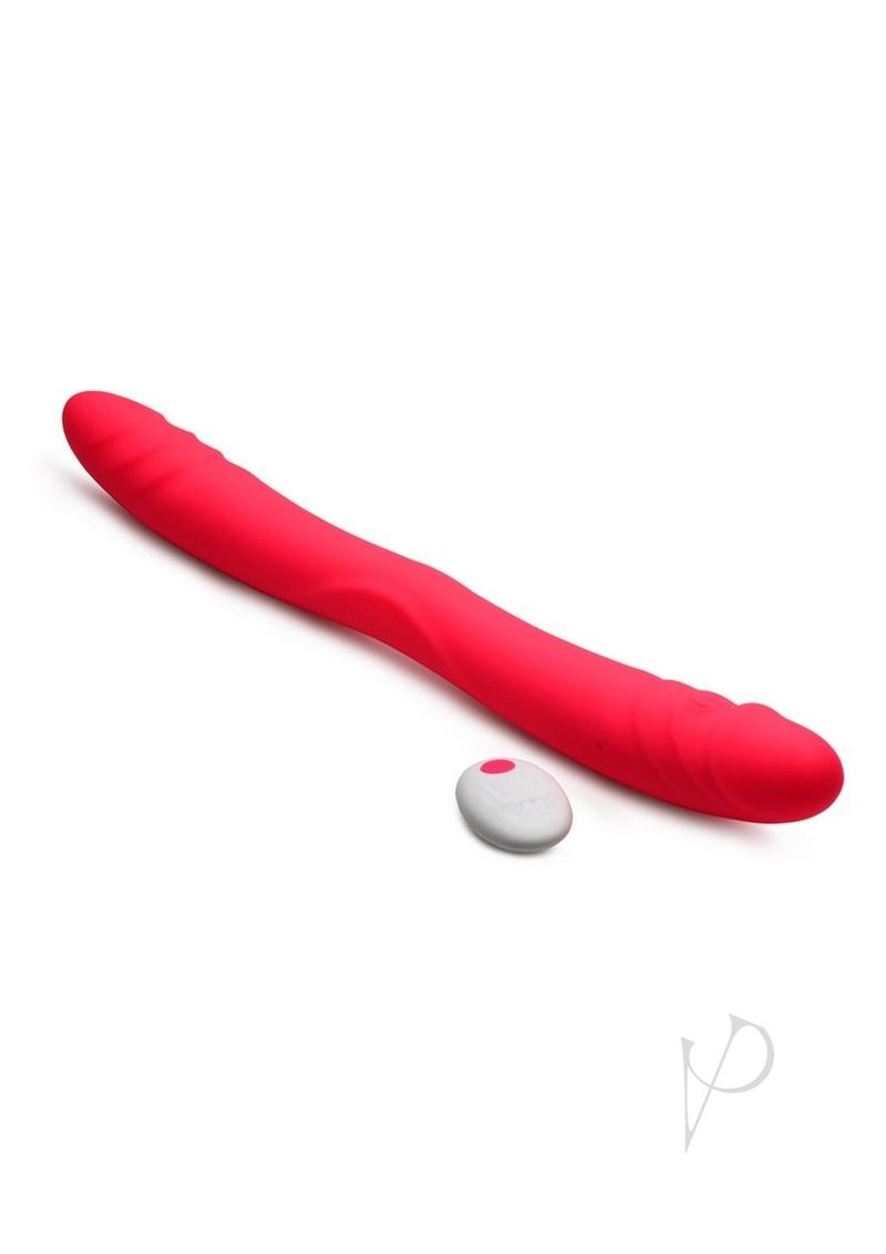 Inmi 7x Double Down Dildo W/remote Pink