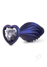 Anal Adv Matrix Swirl Bling Plug Sapphir