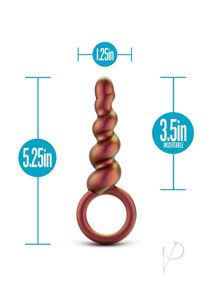 Anal Adv Matrix Spiral Loop Plug Copper