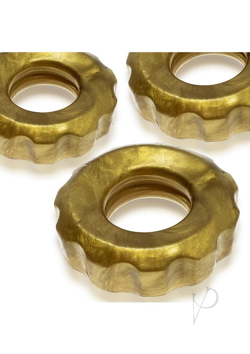 Super Huj 3pk Cockrings Bronze Metal