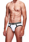 Prowler White/black Brief Lg