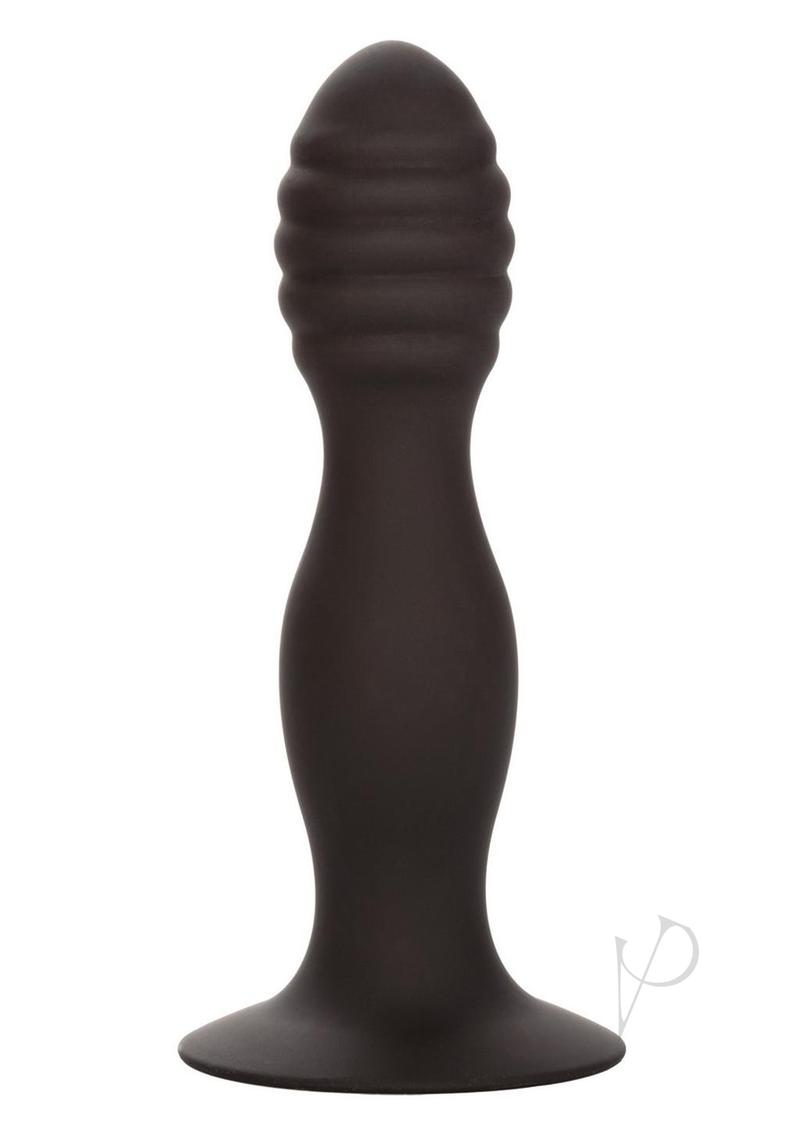 Silicone Ribbed Anal Stud