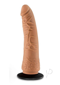 Lock On Hexanite Dildo Mocha 7.5