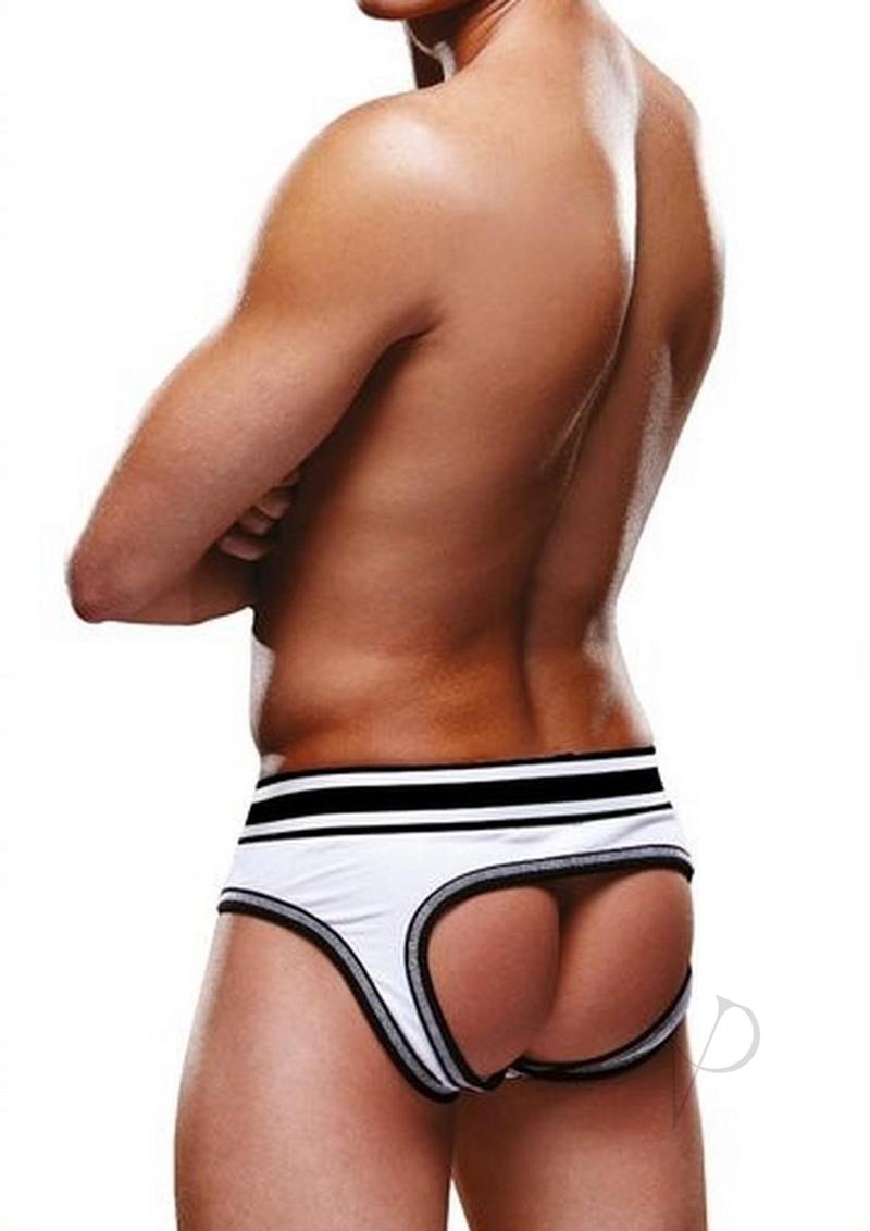 Prowler White/black Open Brief Sm