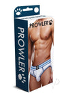 Prowler White/blue Open Brief Lg