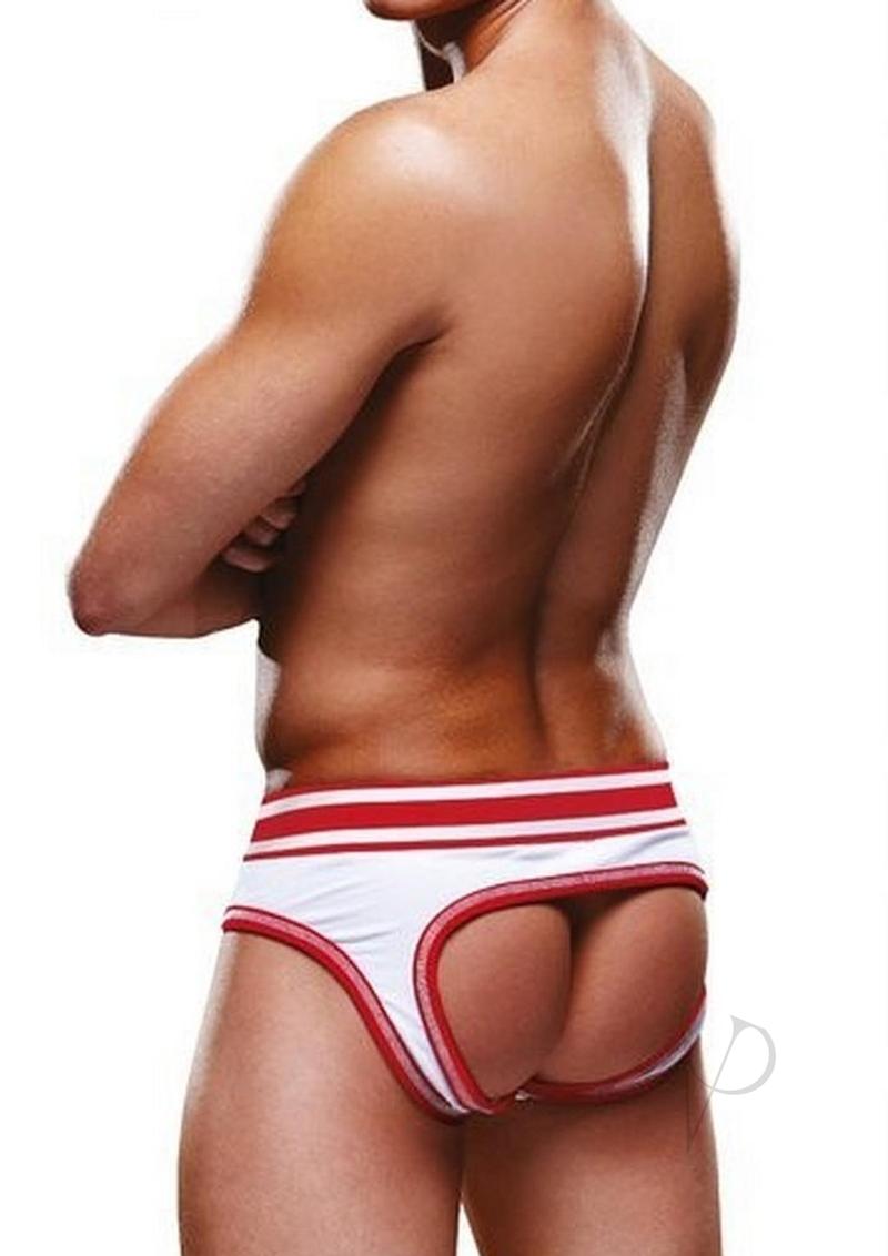 Prowler White/red Open Brief Xl