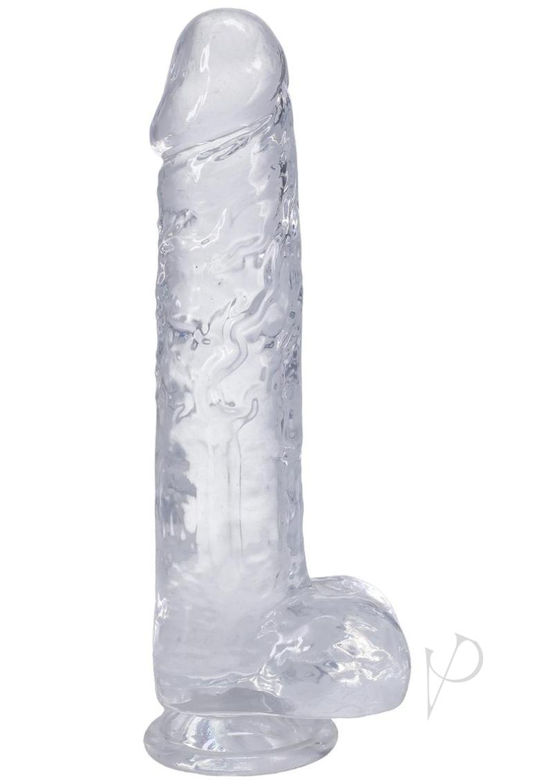 In A Bag Really Big Dick 10in Clear