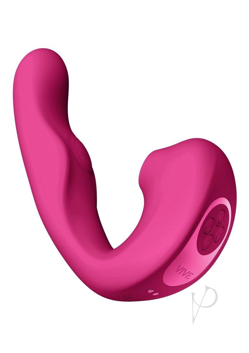 Vive Zaki Air Wave Gspot Vibe Pink