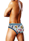 Prowler Bears W/hearts Brief Sm Blu