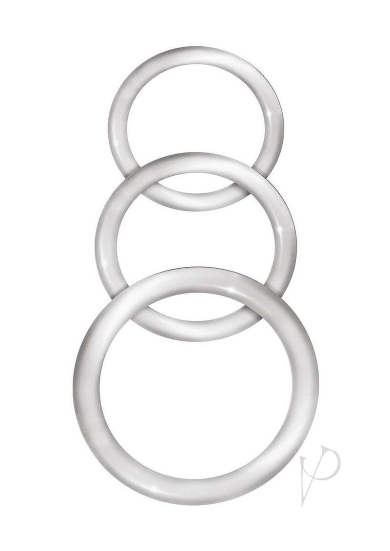 Enhancer Silicone Cockrings Clear