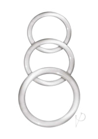 Enhancer Silicone Cockrings Clear