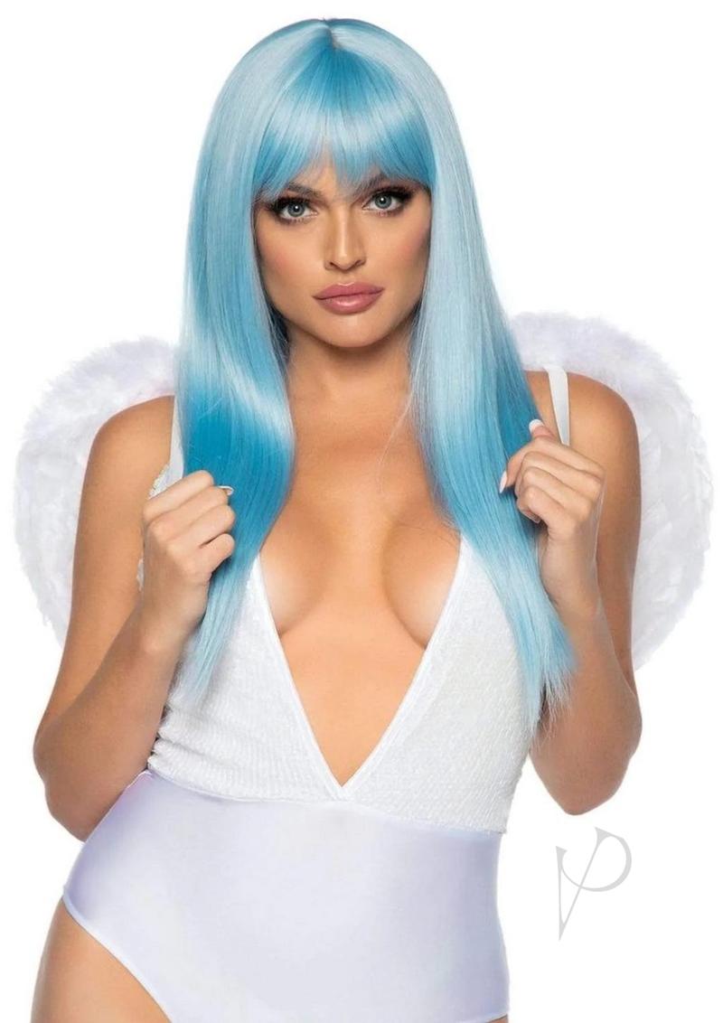 Marabou Trim Wings O/s White