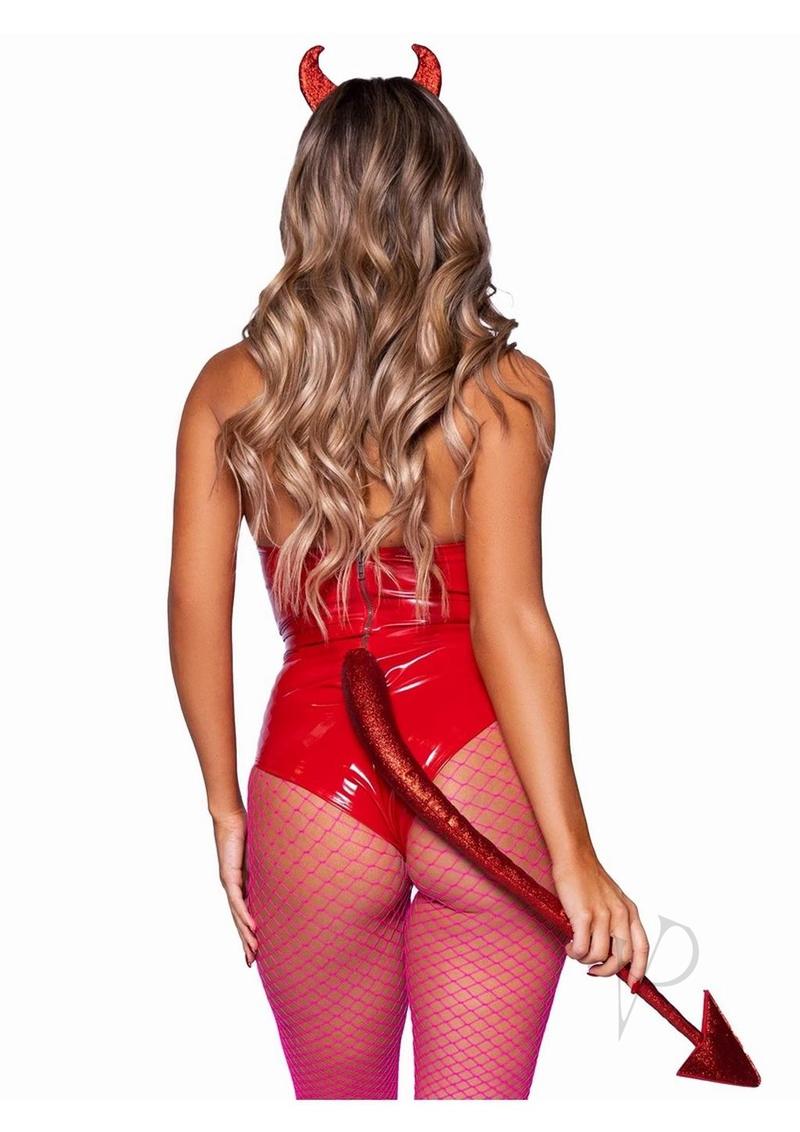 Glitter Devil Kit 2pc Os Red