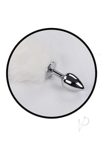 Foxy Tail Butt Plug White