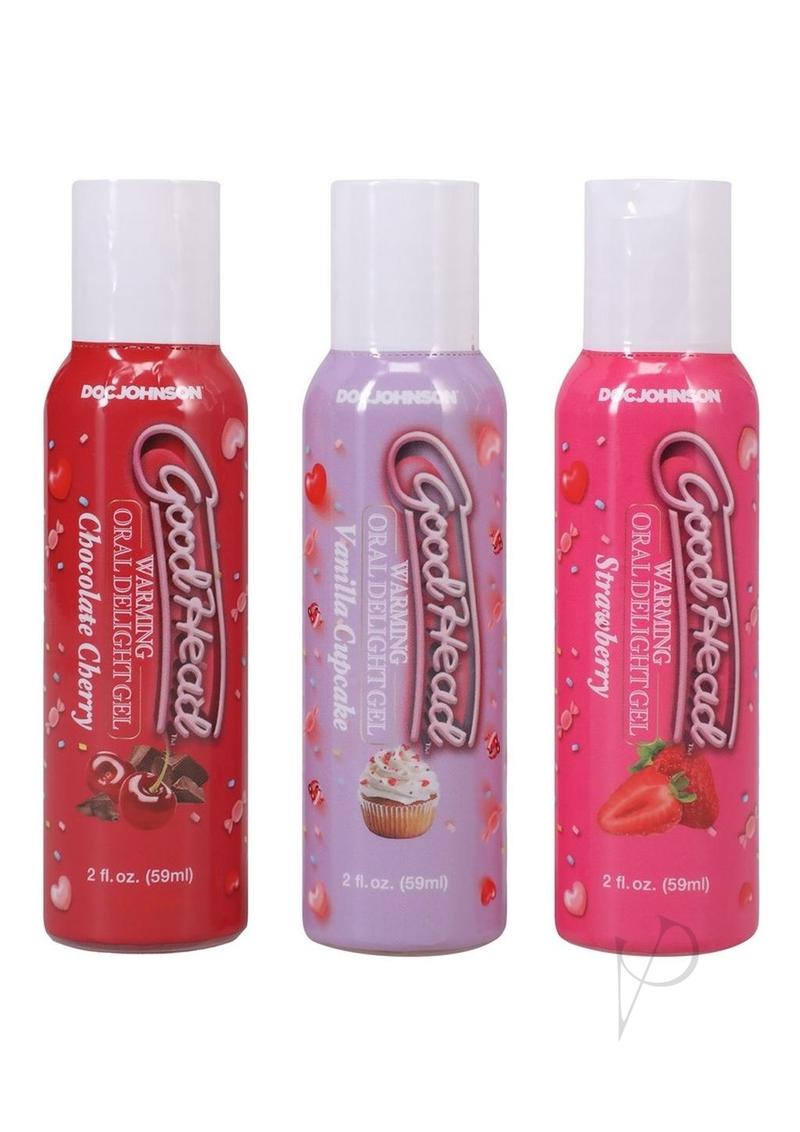 Goodhead Warming Gel Asst 3pk